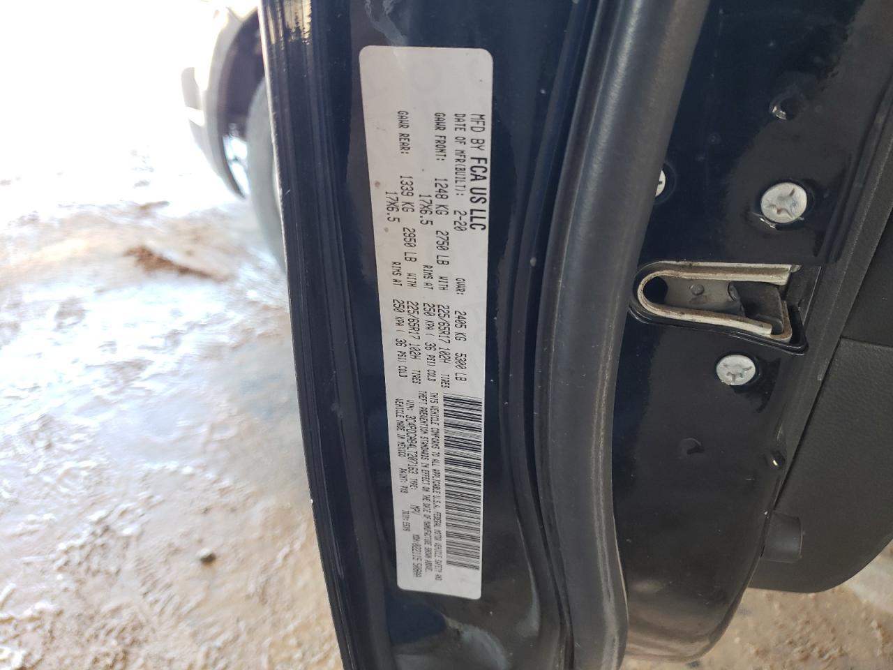 2020 Dodge Journey Se VIN: 3C4PDCAB4LT207163 Lot: 61725664