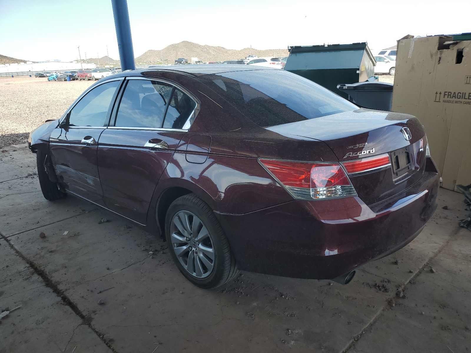 2012 Honda Accord Ex vin: 1HGCP3F77CA022978