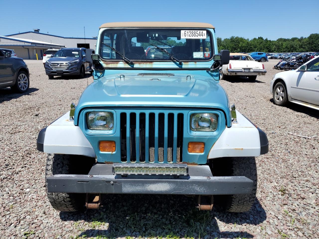 1995 Jeep Wrangler / Yj S VIN: 1J4FY19P7SP263163 Lot: 61288544