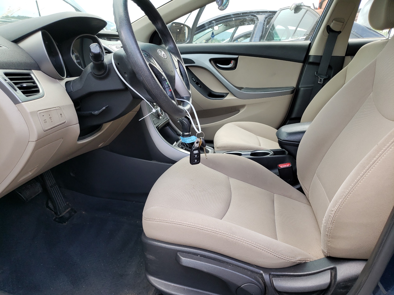 KMHDH4AEXFU251584 2015 Hyundai Elantra Se