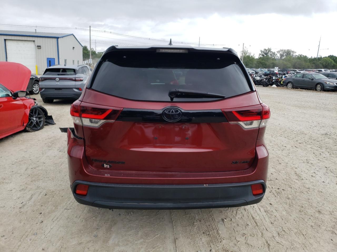 2019 Toyota Highlander Se VIN: 5TDJZRFH7KS960394 Lot: 65128814