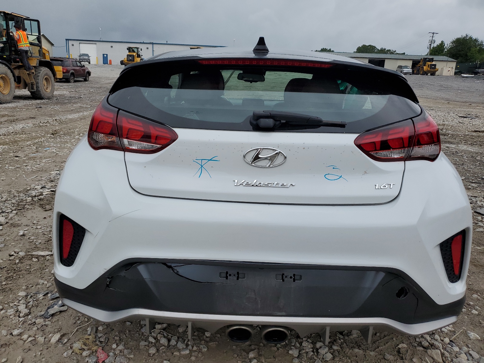 KMHTH6AB1KU014358 2019 Hyundai Veloster Turbo