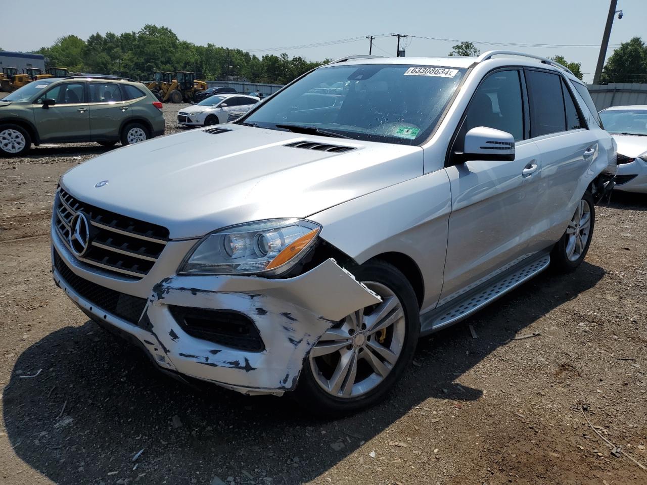 2013 Mercedes-Benz Ml 350 Bluetec VIN: 4JGDA2EB8DA175404 Lot: 63308634