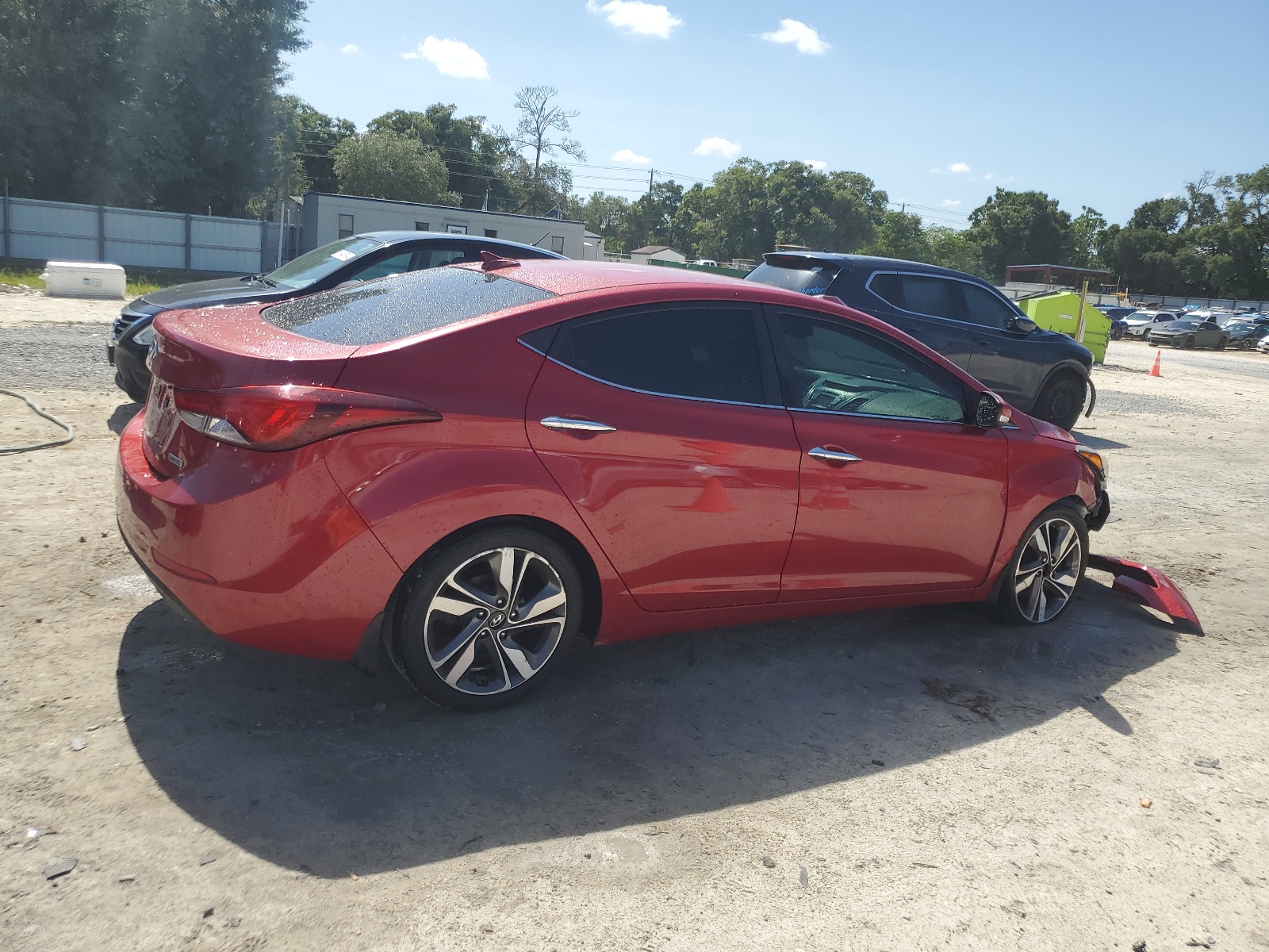 2015 Hyundai Elantra Se vin: KMHDH4AE0FU326289