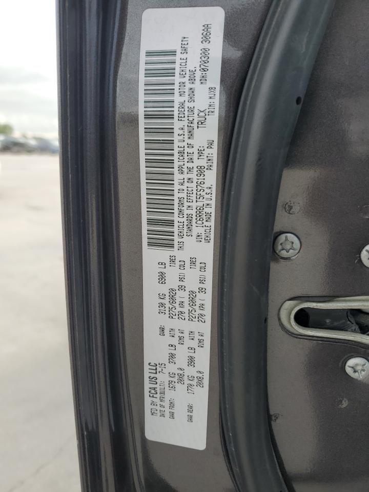 2015 Ram 1500 Slt VIN: 1C6RR6LT5FS761908 Lot: 64267584