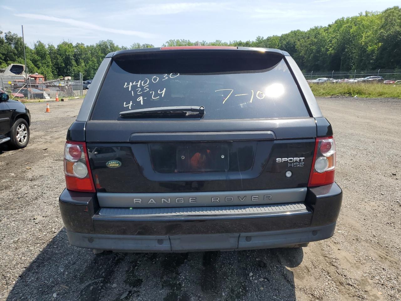 2008 Land Rover Range Rover Sport Hse VIN: SALSF25438A184279 Lot: 64806114