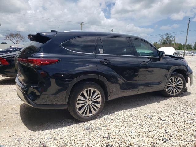  TOYOTA HIGHLANDER 2022 Czarny