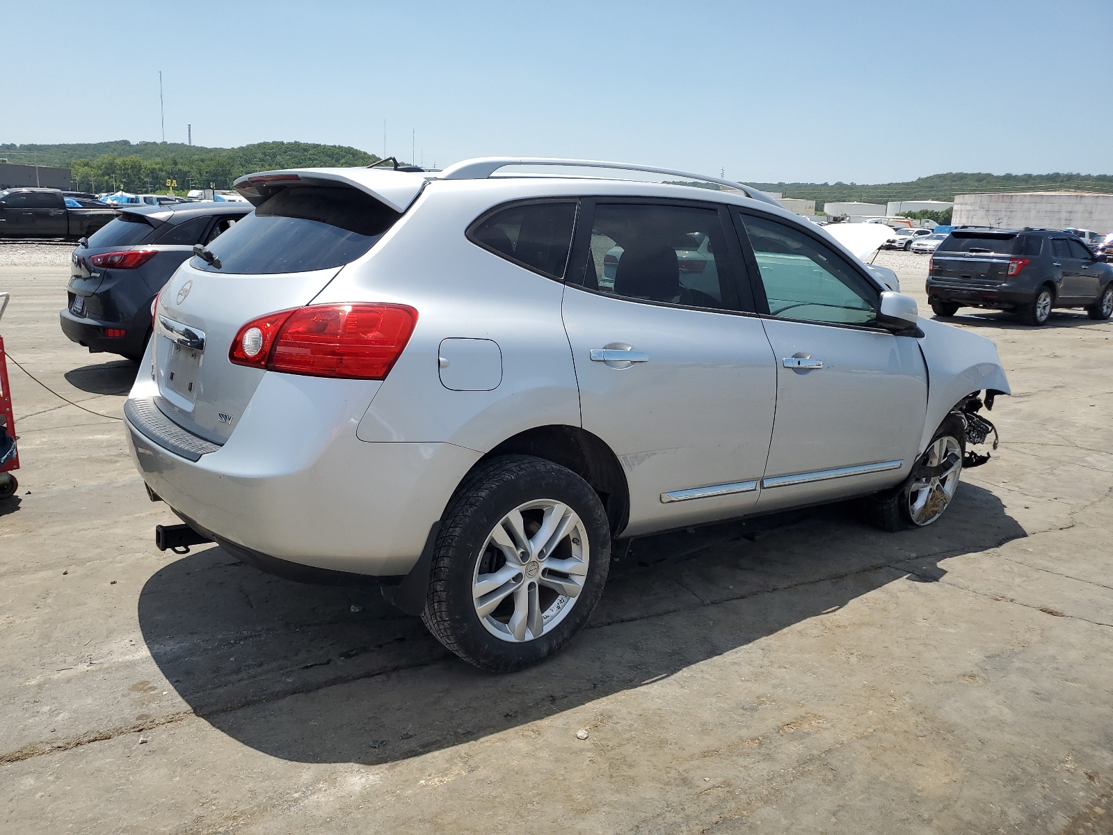 2013 Nissan Rogue S vin: JN8AS5MT7DW029616