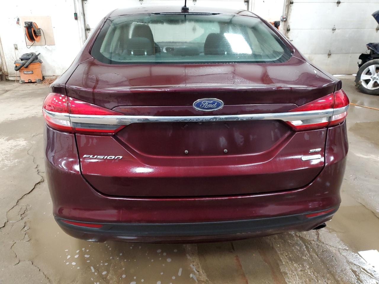 2017 Ford Fusion Se VIN: 3FA6P0HD8HR140182 Lot: 61909714
