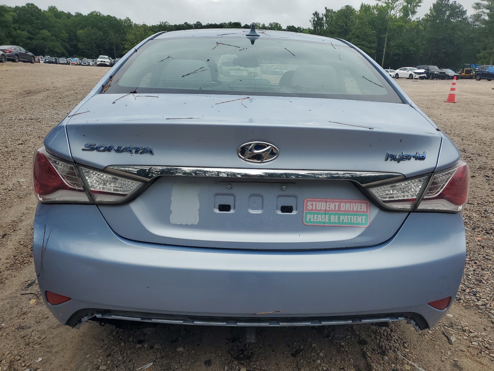 KMHEC4A43DA078502 2013 Hyundai Sonata Hybrid