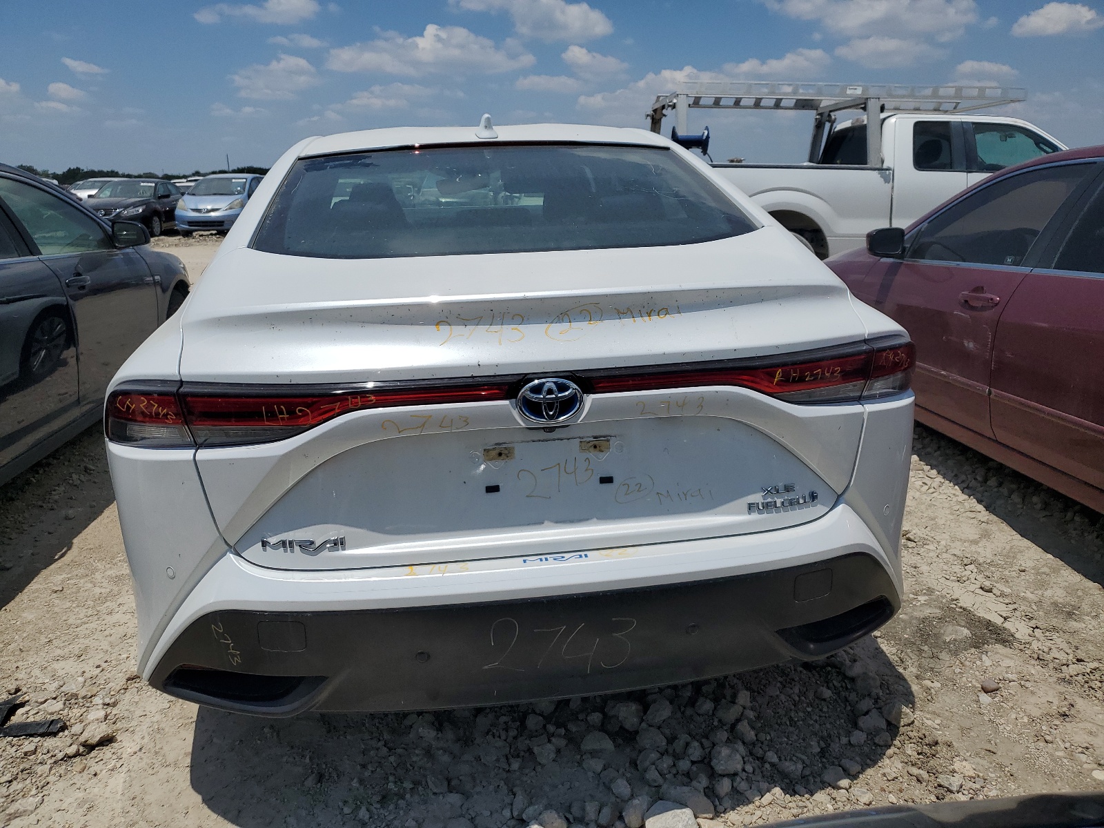 2022 Toyota Mirai Le vin: JTDAAAAA8NA007116