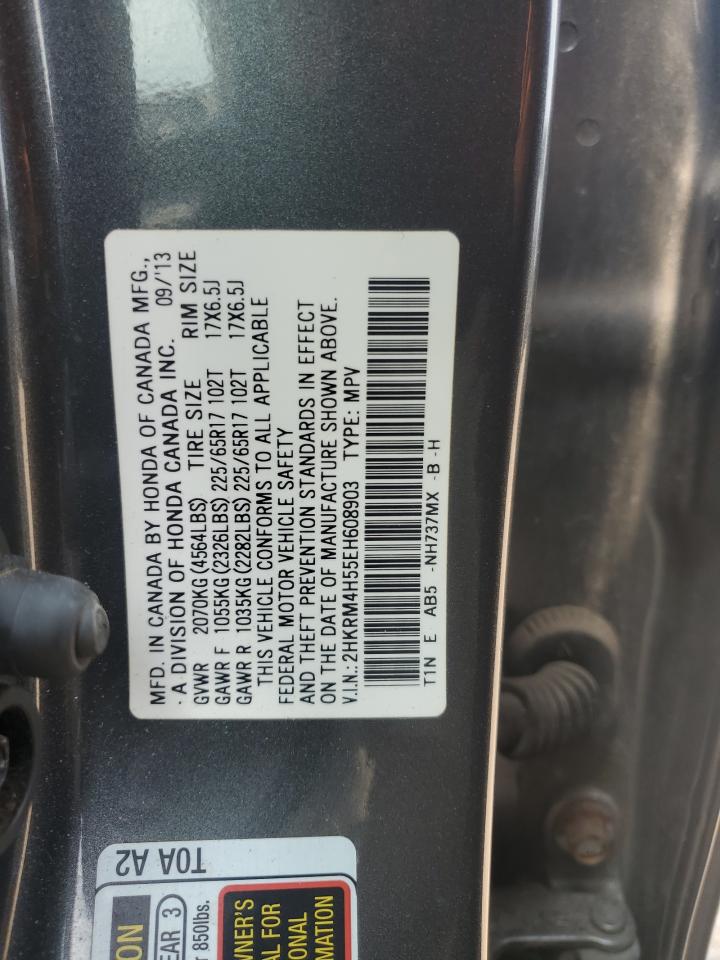 2HKRM4H55EH608903 2014 Honda Cr-V Ex