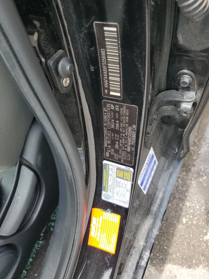 2015 Kia Forte Ex VIN: KNAFX4A8XF5356983 Lot: 62305324