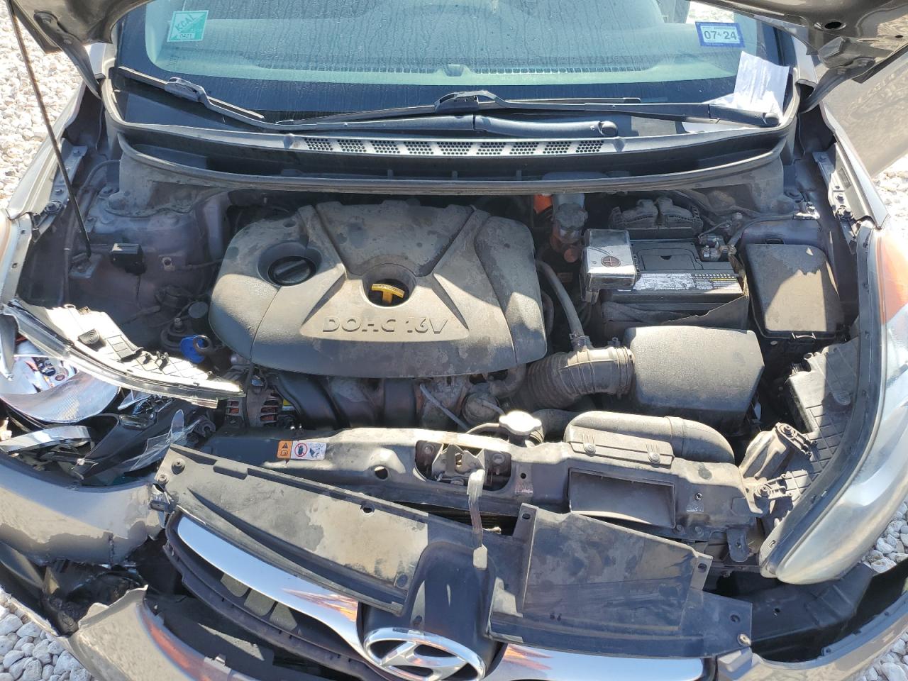 2013 Hyundai Elantra Gls VIN: 5NPDH4AE5DH243713 Lot: 63568894