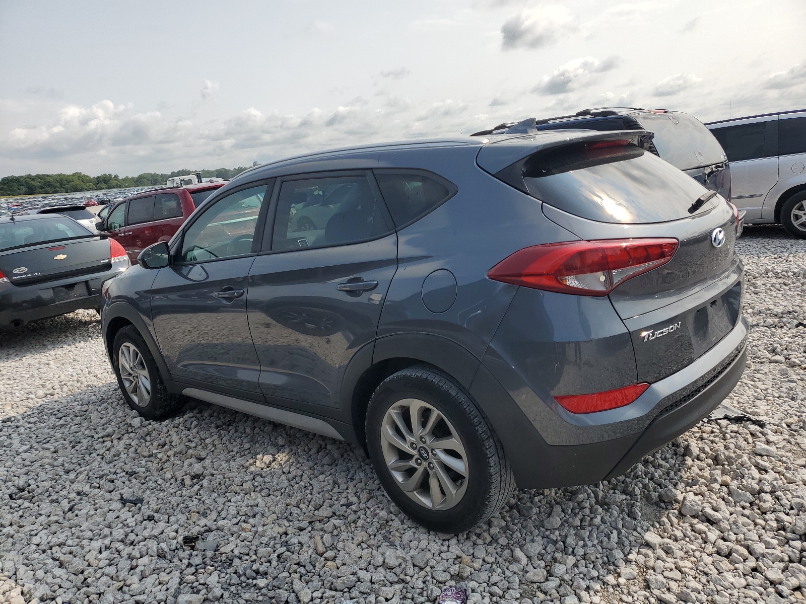 2018 Hyundai Tucson Sel vin: KM8J33A46JU673914