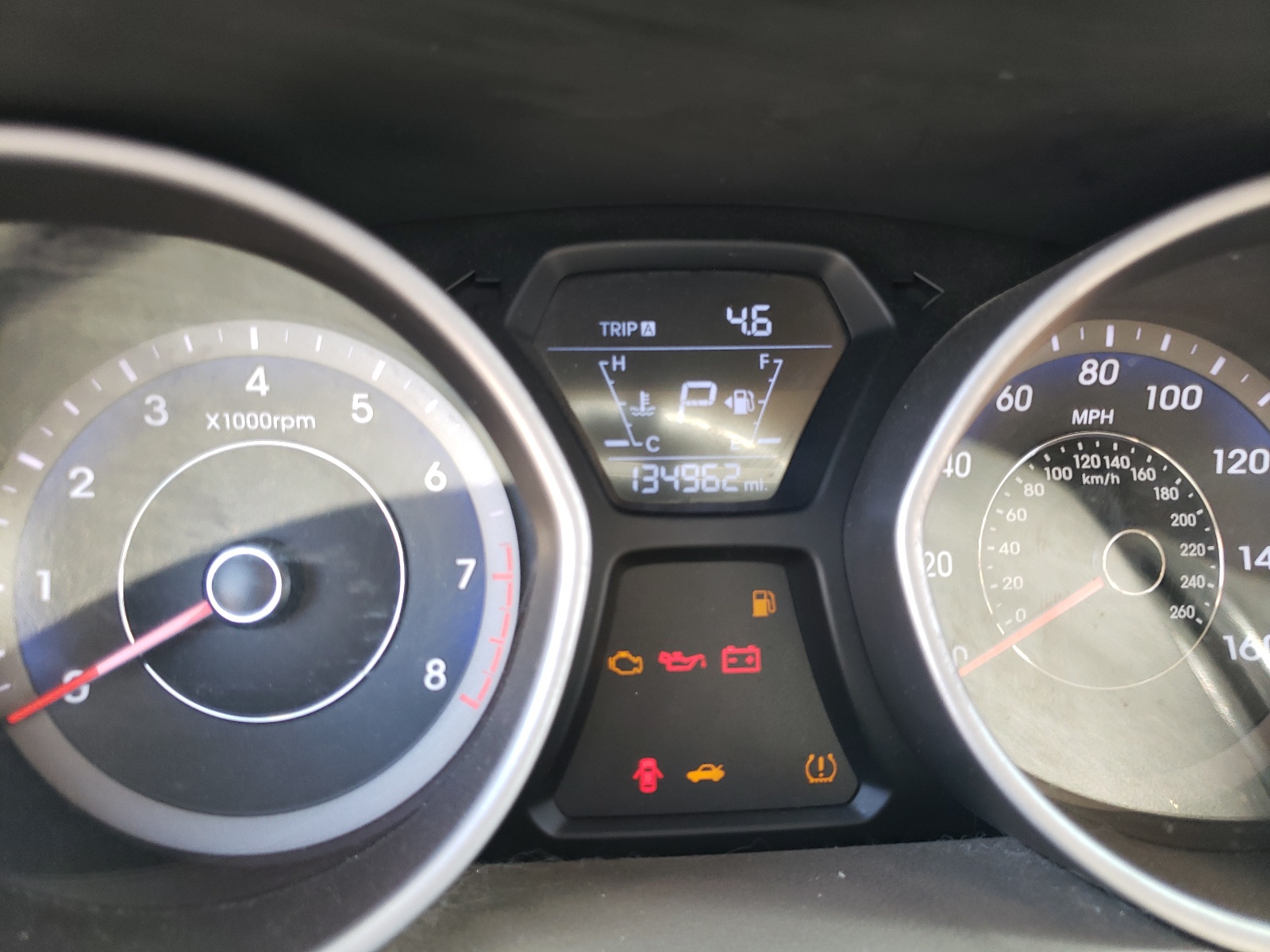 KMHDH4AE7EU087189 2014 Hyundai Elantra Se