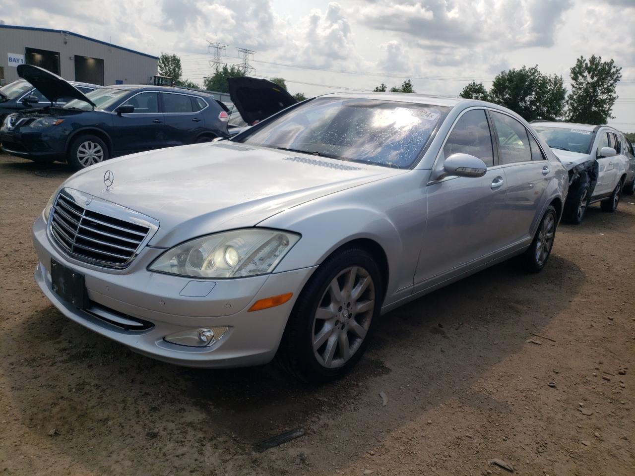 2007 Mercedes-Benz S 550 VIN: WDDNG71X37A077221 Lot: 65087324