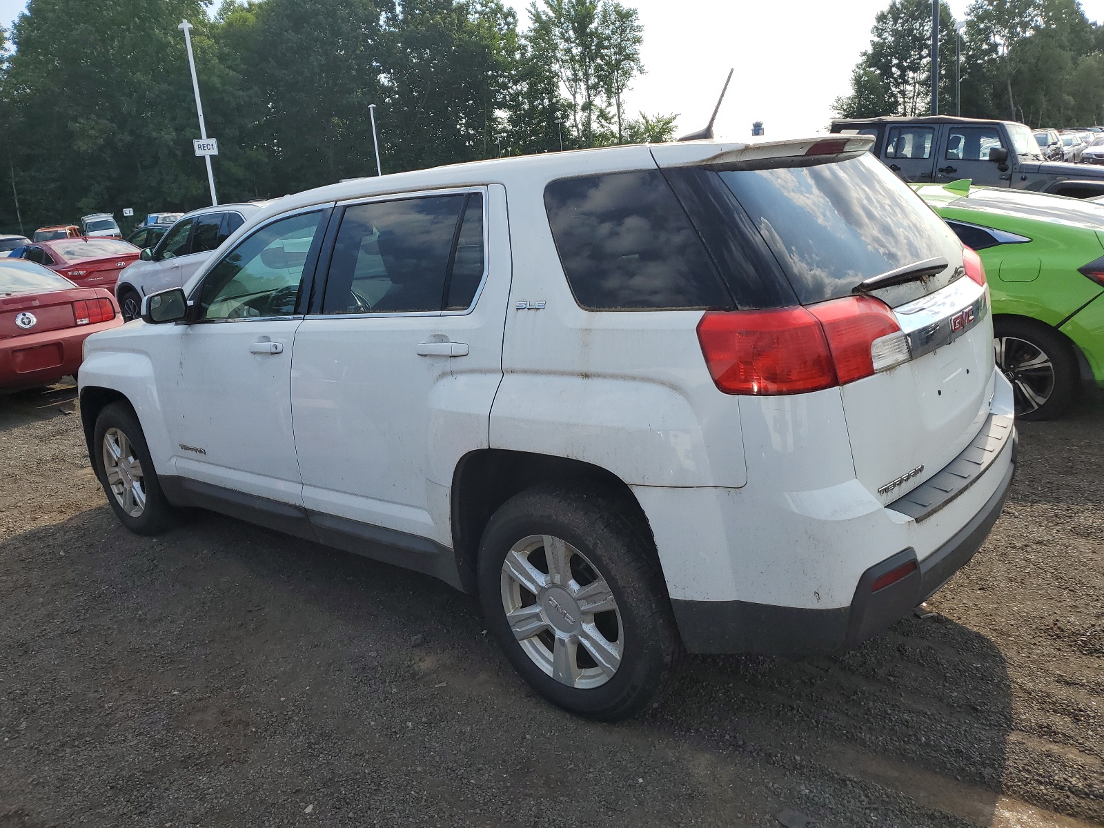 2GKFLVEK8E6129633 2014 GMC Terrain Sle