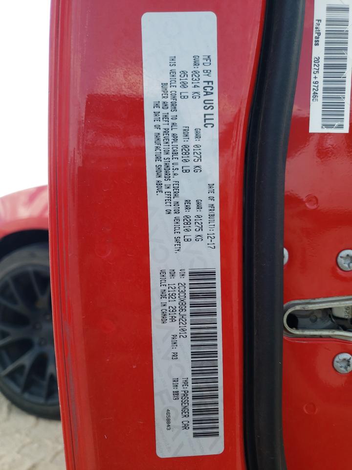 2C3CDXBG6JH221012 2018 Dodge Charger Sxt 2C3CDXBG6JH221012 2018 Dodge Charger Sxt