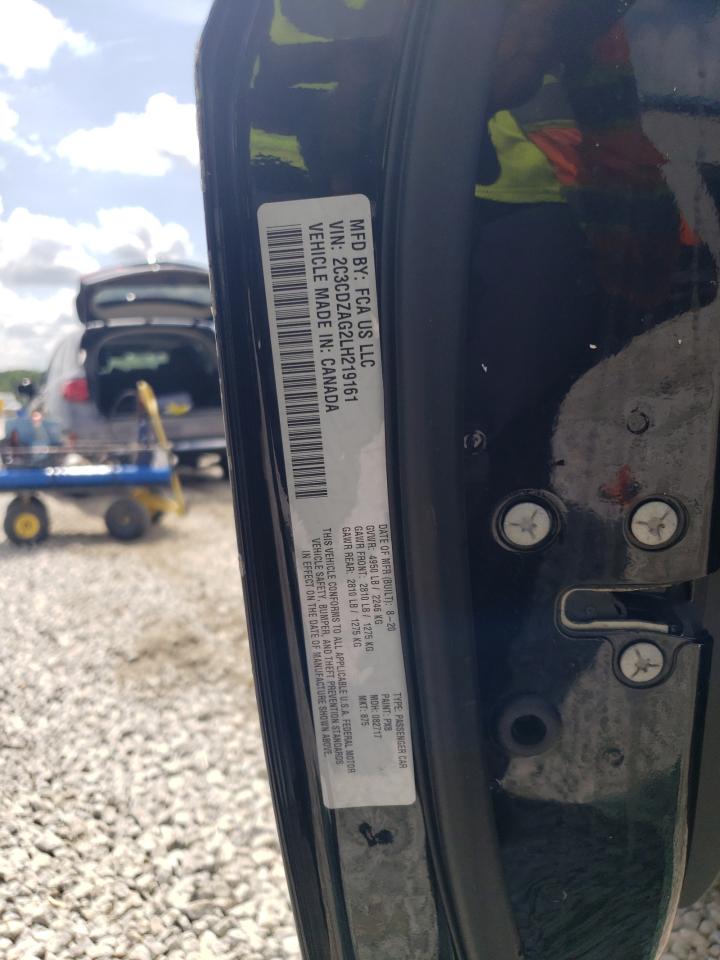 2020 Dodge Challenger Sxt VIN: 2C3CDZAG2LH219161 Lot: 64234534