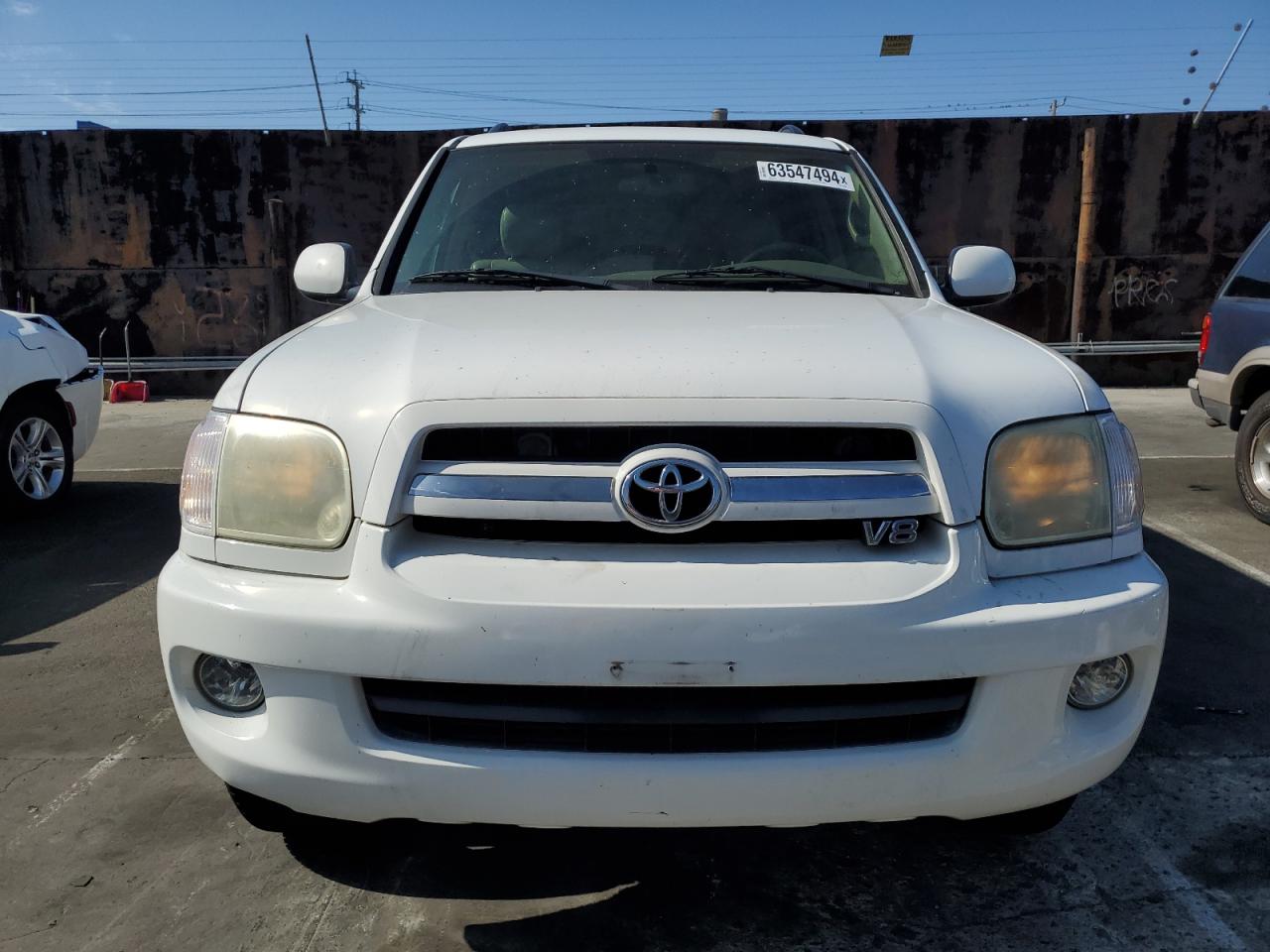 2005 Toyota Sequoia Limited VIN: 5TDZT38A25S262586 Lot: 63547494