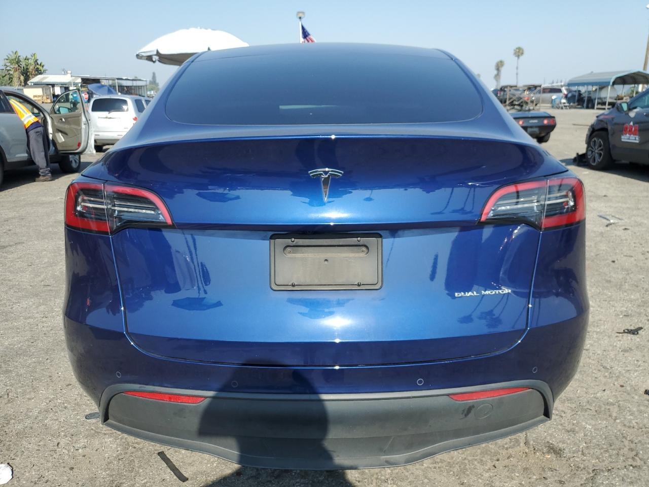2021 Tesla Model Y VIN: 5YJYGDEE9MF222831 Lot: 61838734