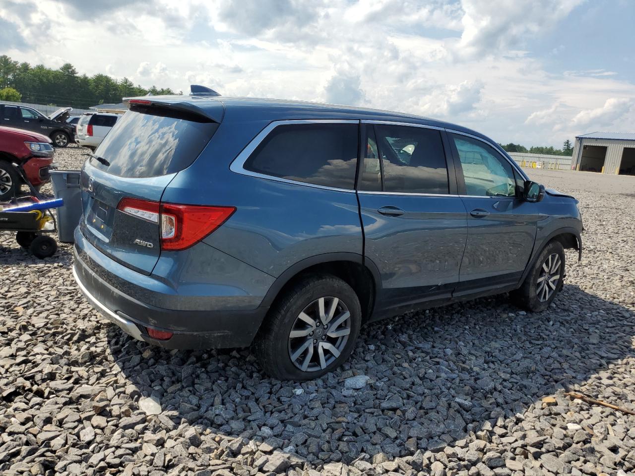 2020 Honda Pilot Ex VIN: 5FNYF6H30LB021309 Lot: 62802014