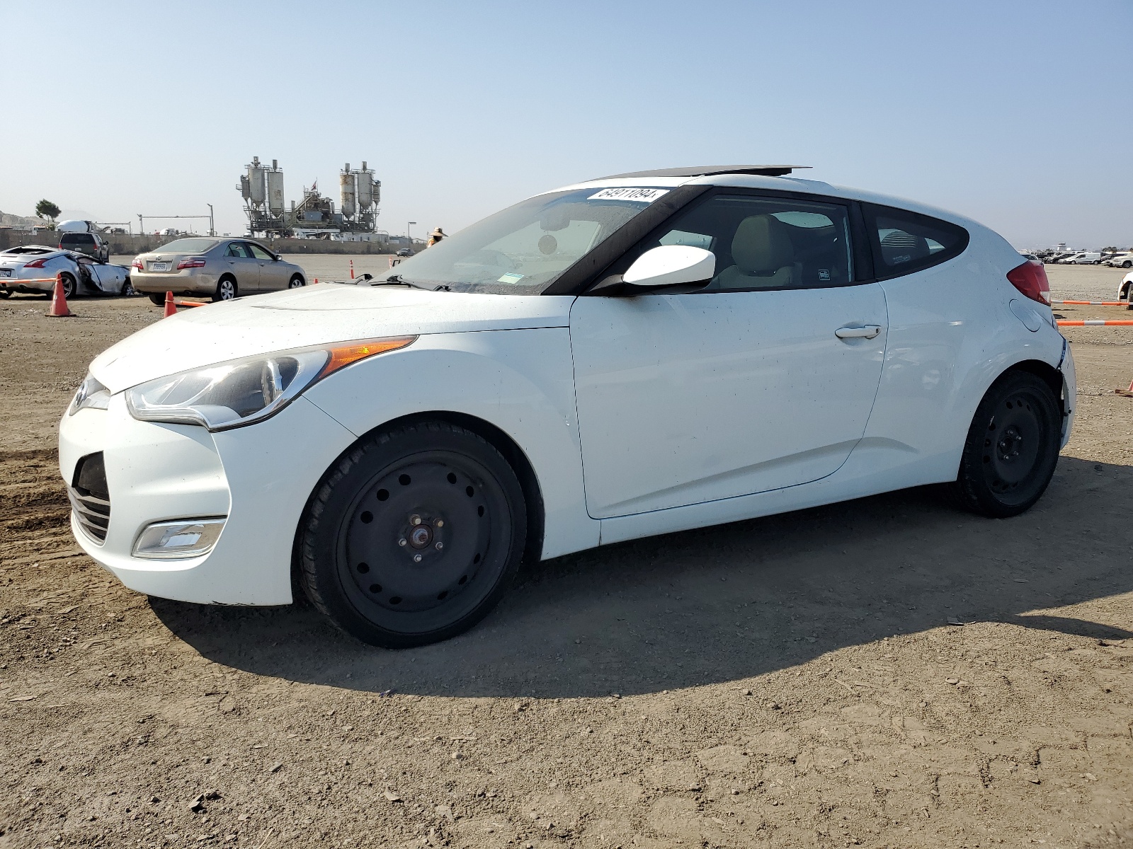 2013 Hyundai Veloster vin: KMHTC6AD1DU087944