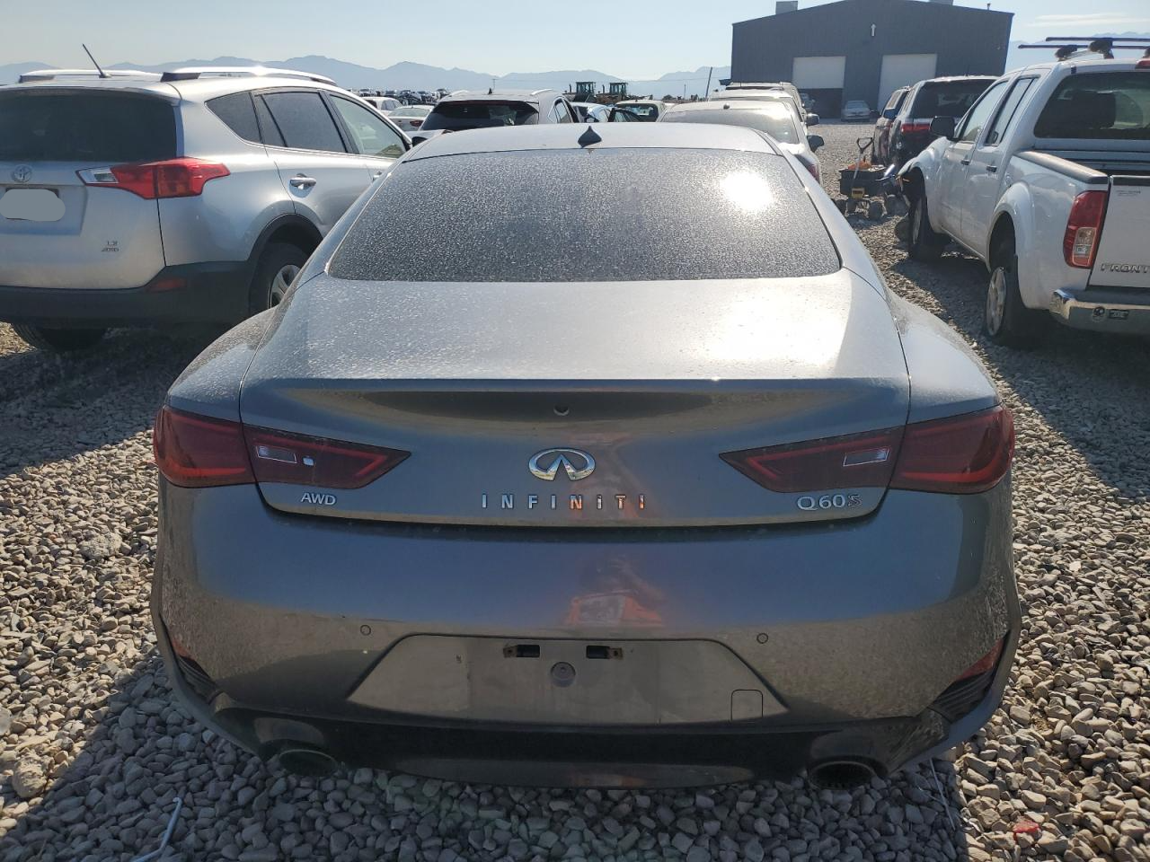 JN1FV7EL1HM700110 2017 Infiniti Q60 Red Sport 400