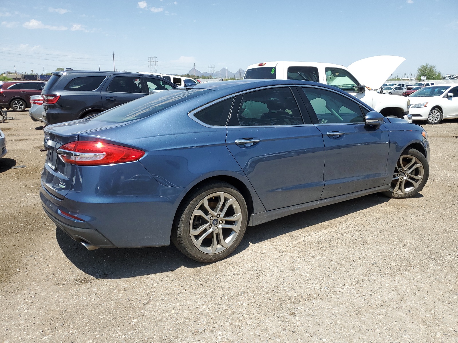 2019 Ford Fusion Sel vin: 3FA6P0CD0KR268933