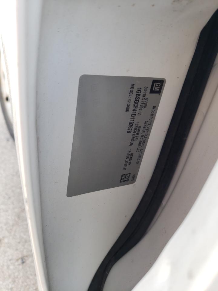 2013 Chevrolet Express G1500 Lt VIN: 1GBSGCF41D1163678 Lot: 61915514