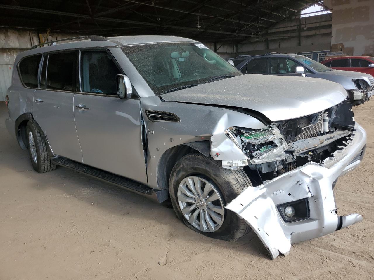 2017 Nissan Armada Sv VIN: JN8AY2ND2H9007287 Lot: 63731834