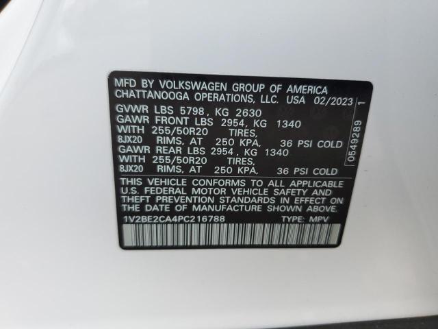 1V2BE2CA4PC216788 Volkswagen Atlas CROS 13