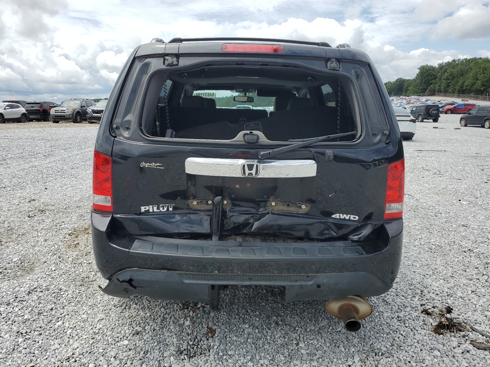 5FNYF4H54DB040775 2013 Honda Pilot Exl