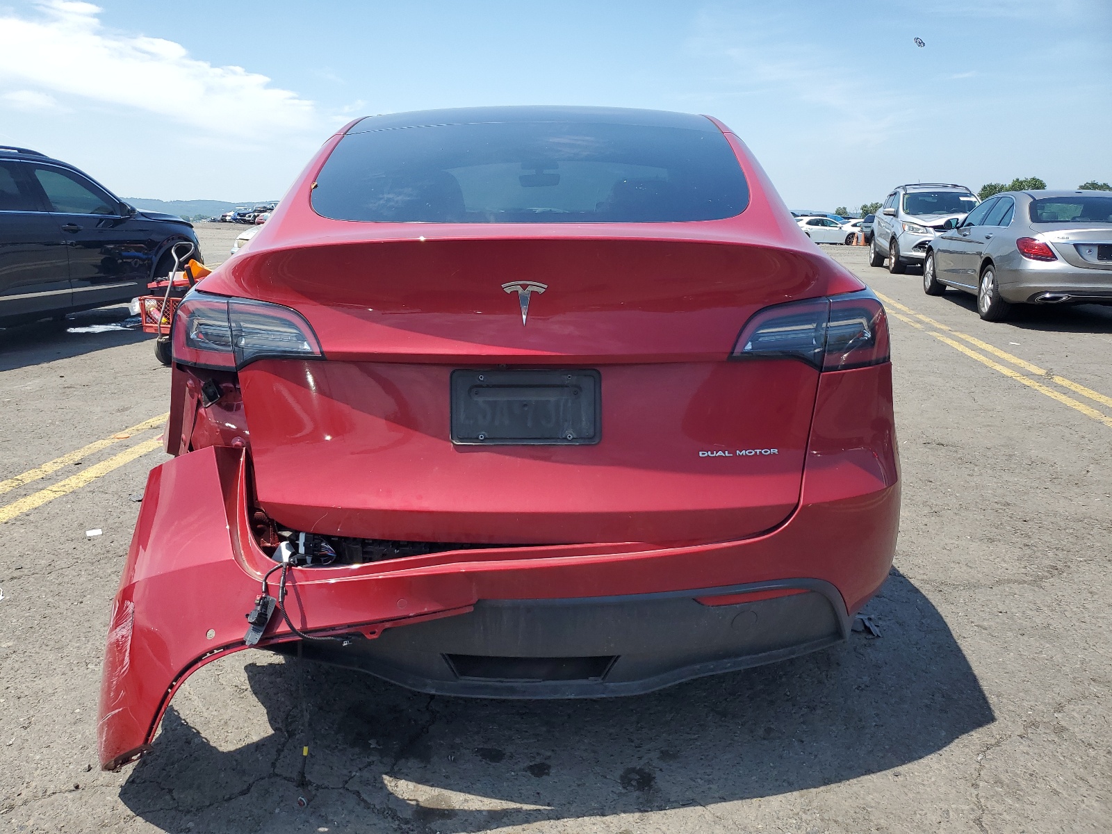 5YJYGDEE7MF231026 2021 Tesla Model Y