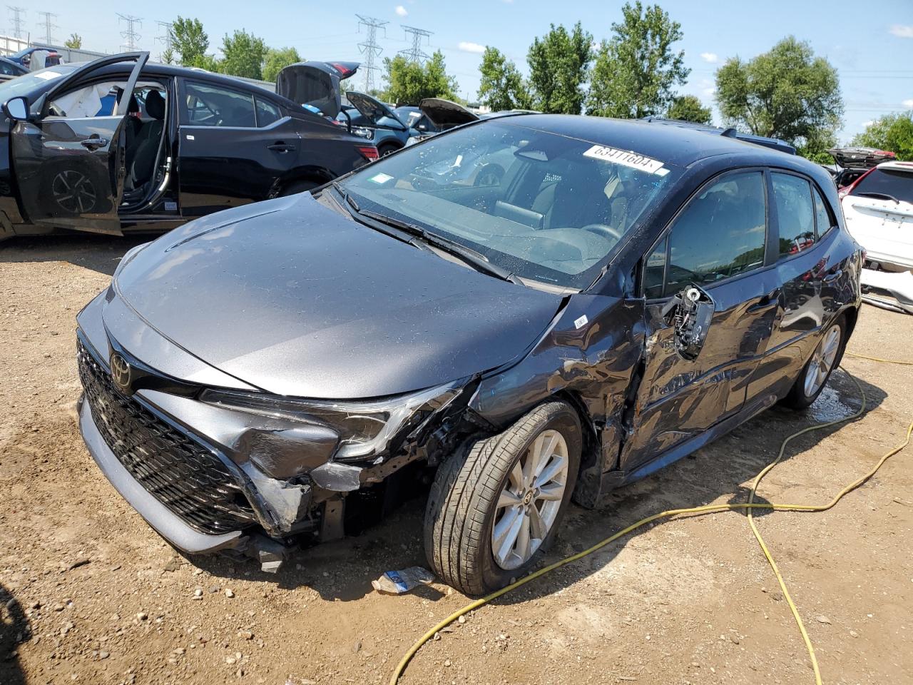 JTND4MBE1P3192460 2023 TOYOTA COROLLA - Image 1