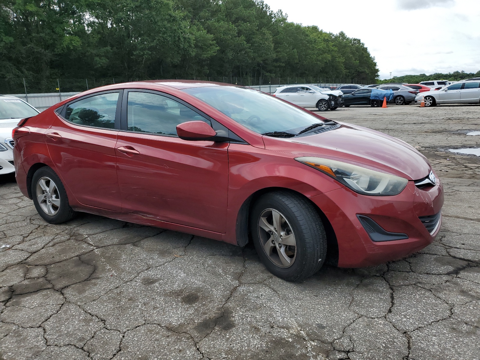 2014 Hyundai Elantra Se vin: 5NPDH4AE9EH531395