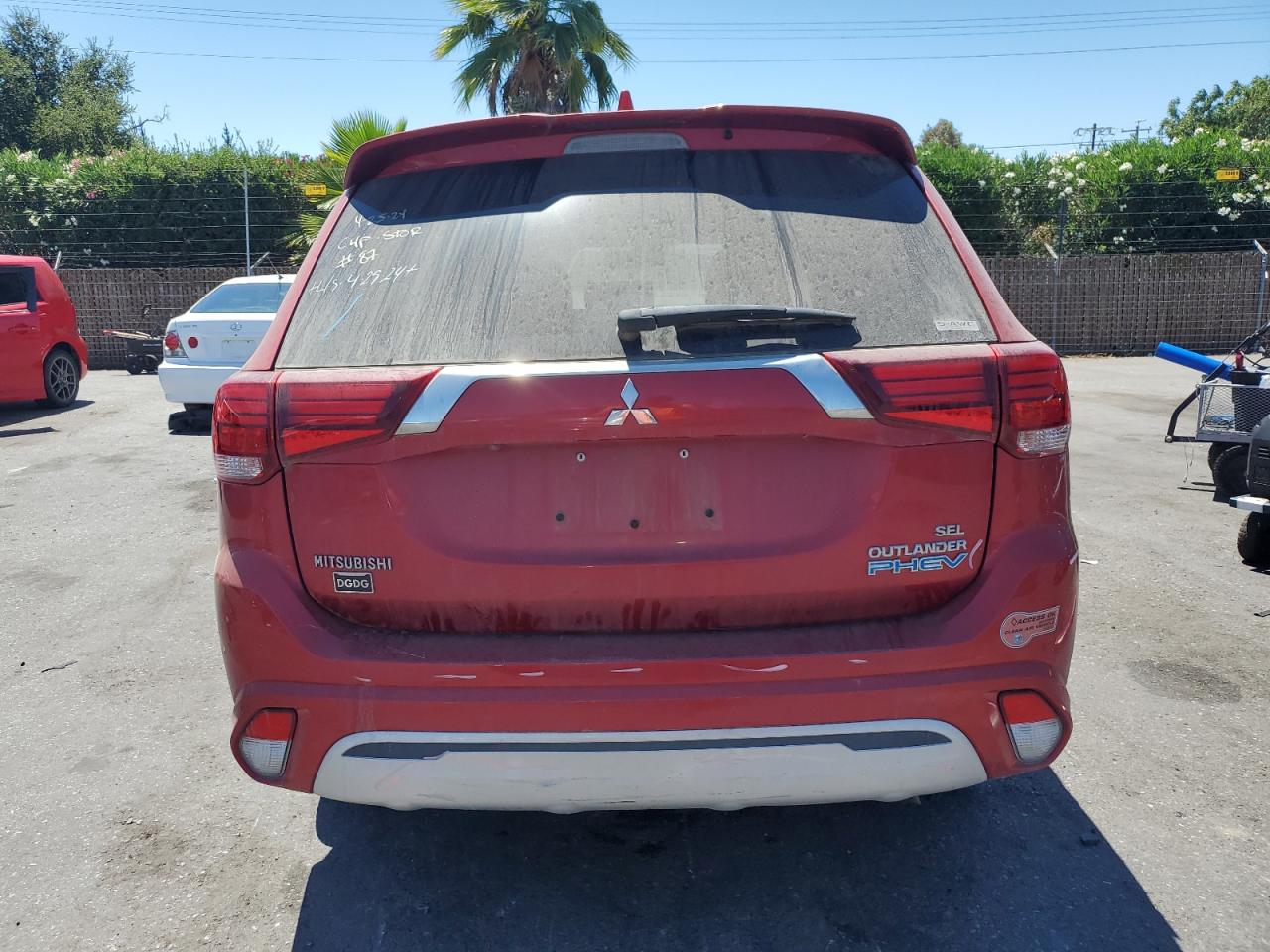 2019 Mitsubishi Outlander Sel VIN: JA4J24A56KZ049647 Lot: 58531854