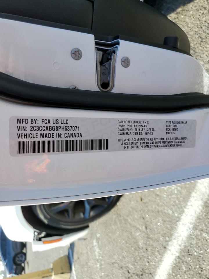 2023 Chrysler 300 S VIN: 2C3CCABG8PH637071 Lot: 63996744