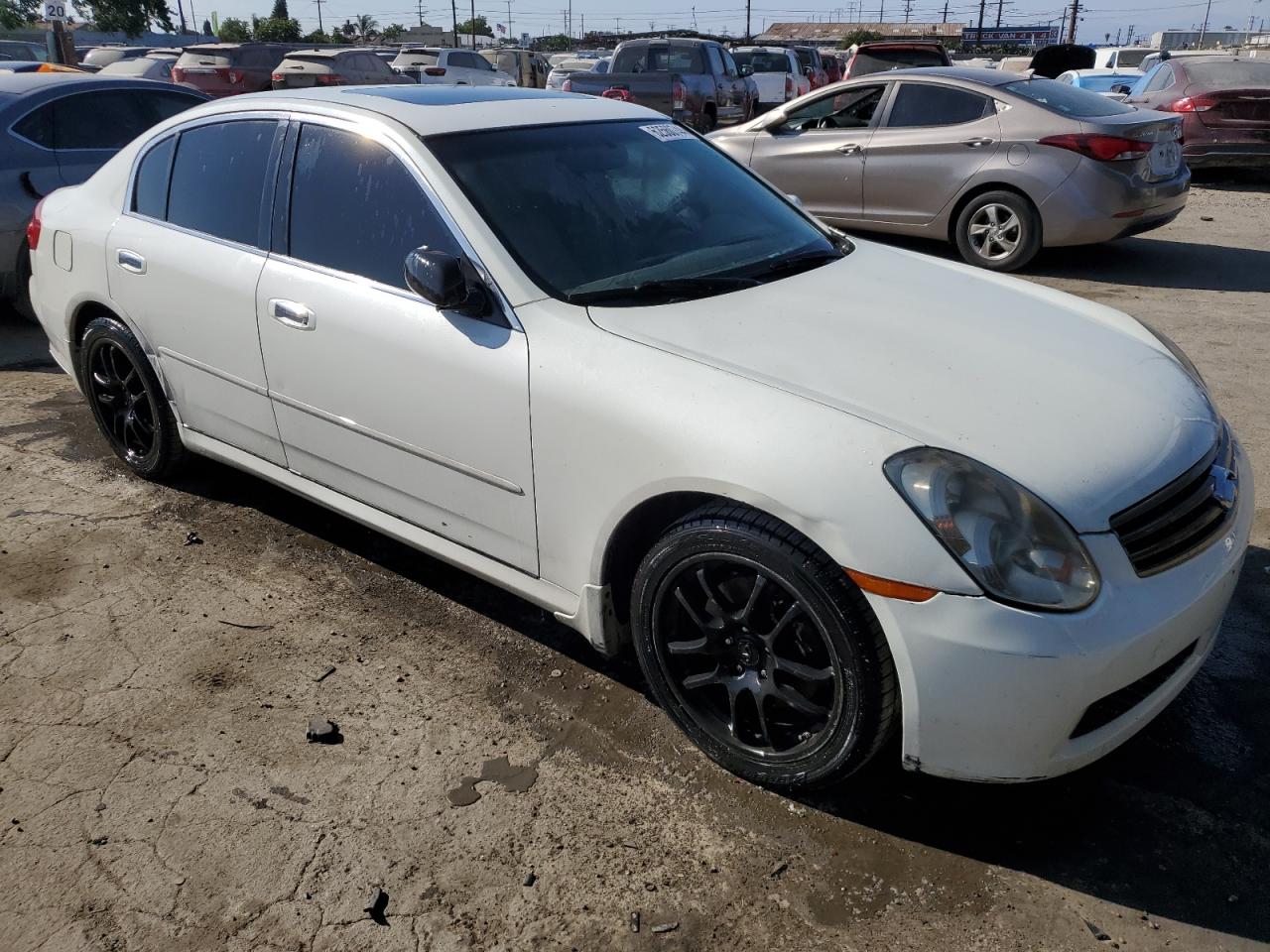 2006 Infiniti G35 VIN: JNKCV51E46M516352 Lot: 62560744