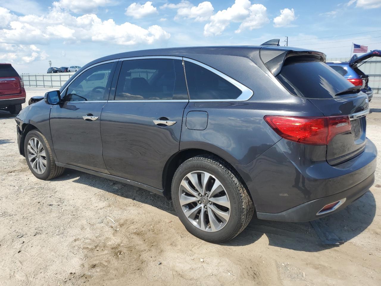 VIN 5FRYD3H46GB020246 2016 ACURA MDX no.2