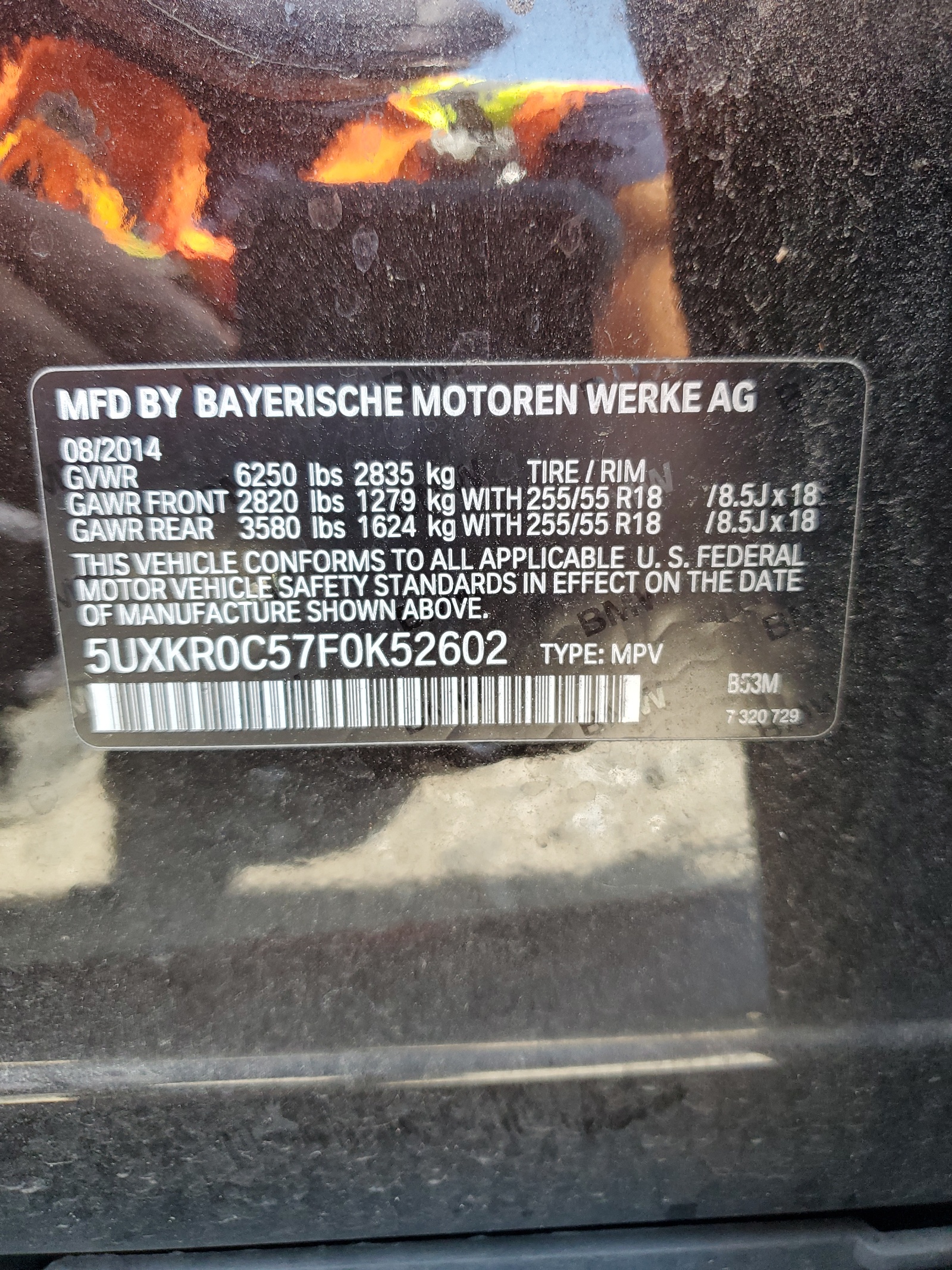 5UXKR0C57F0K52602 2015 BMW X5 xDrive35I