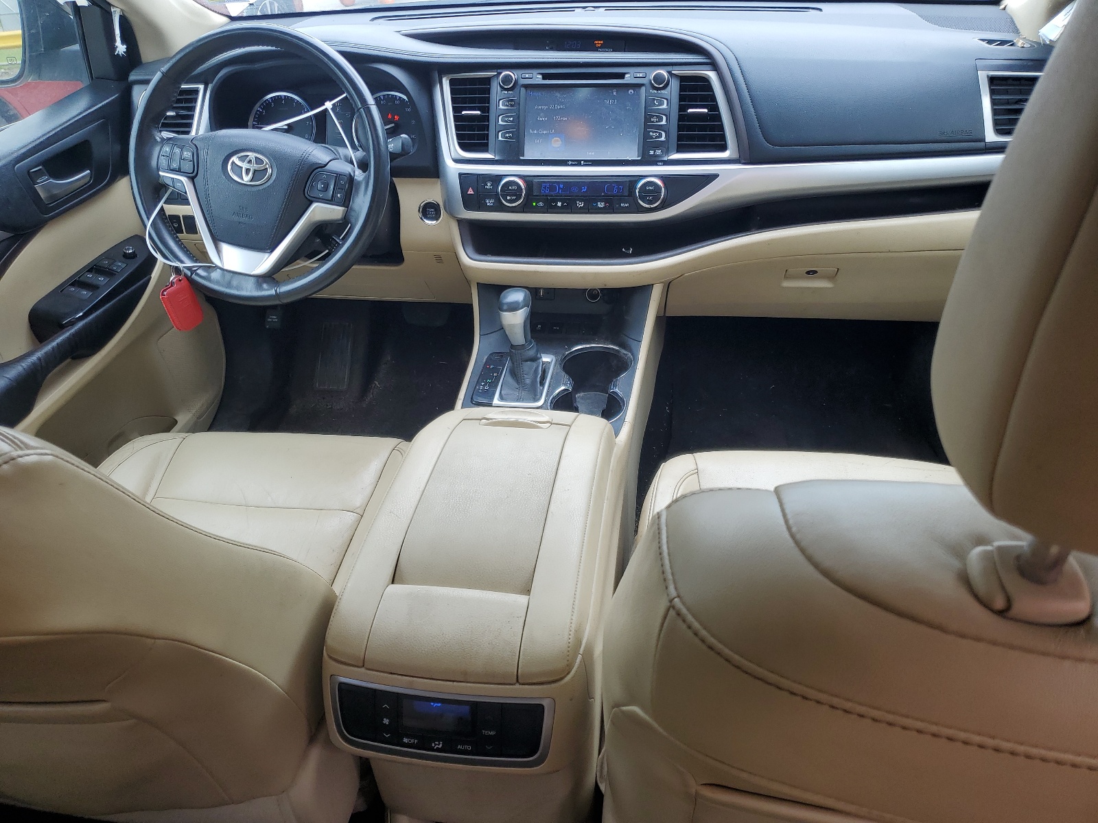 5TDKKRFH3FS089802 2015 Toyota Highlander Xle