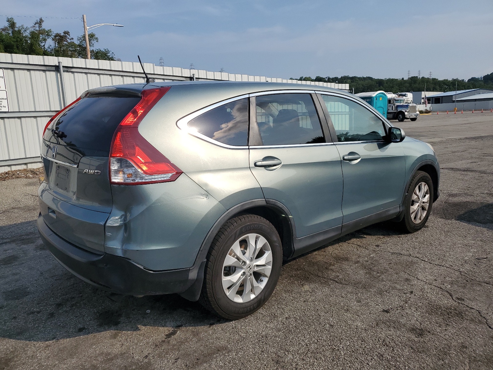 2012 Honda Cr-V Ex vin: 5J6RM4H57CL036395