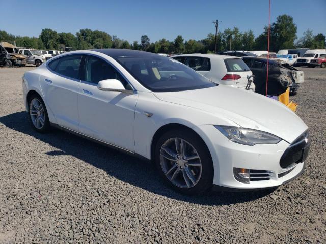  TESLA MODEL S 2013 Білий