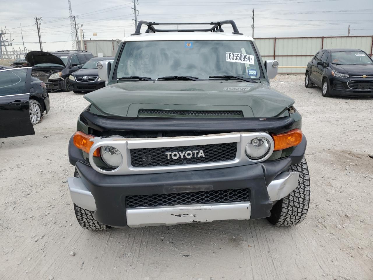 2014 Toyota Fj Cruiser VIN: JTEBU4BF1EK182417 Lot: 63550994