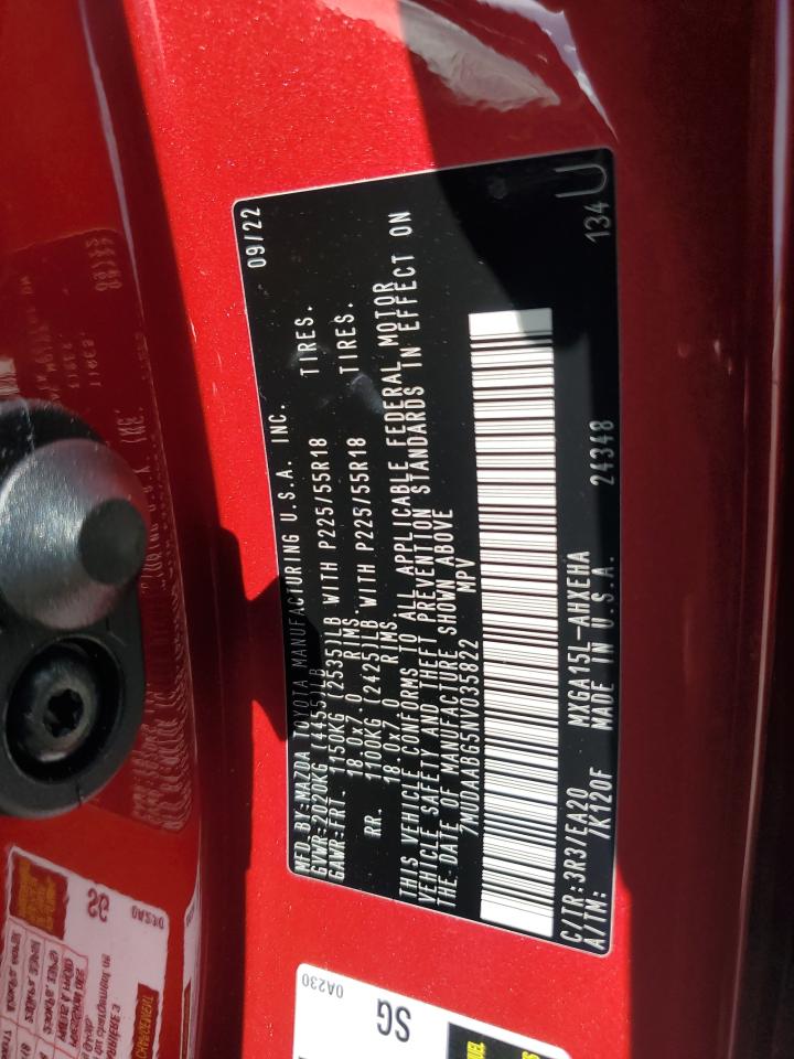 7MUDAABG5NV035822 2022 Toyota Corolla Cross Xle