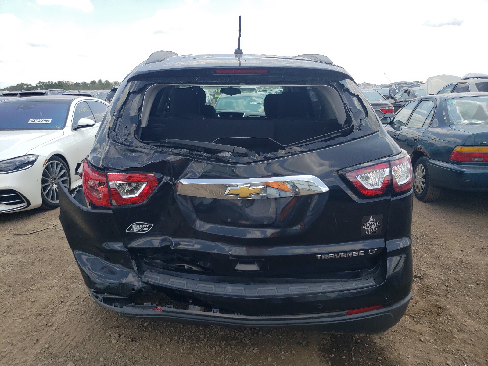 1GNKRGKD6DJ172550 2013 Chevrolet Traverse Lt