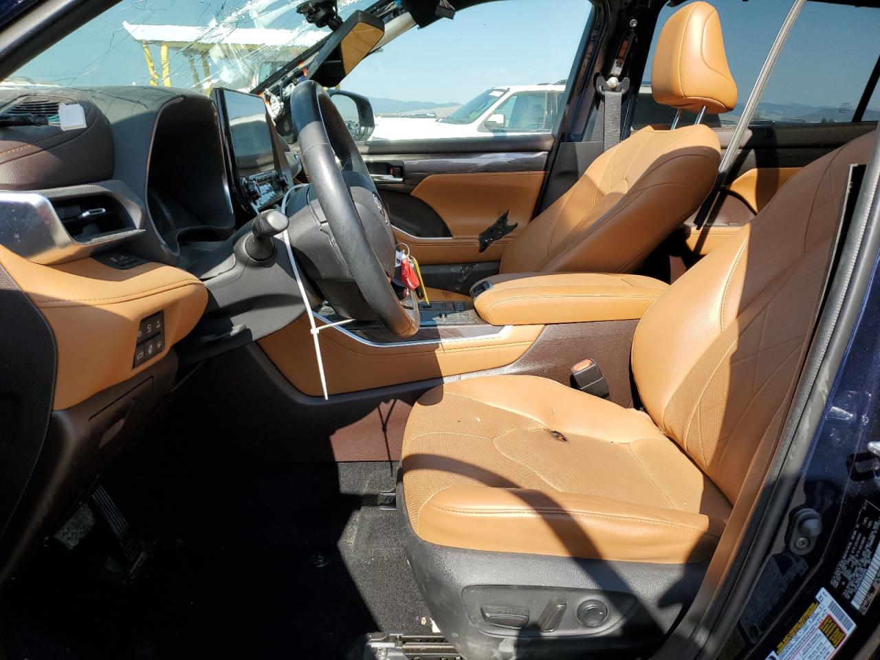 2021 Toyota Highlander Hybrid Platinum VIN: 5TDEBRCH1MS046946 Lot: 60946524