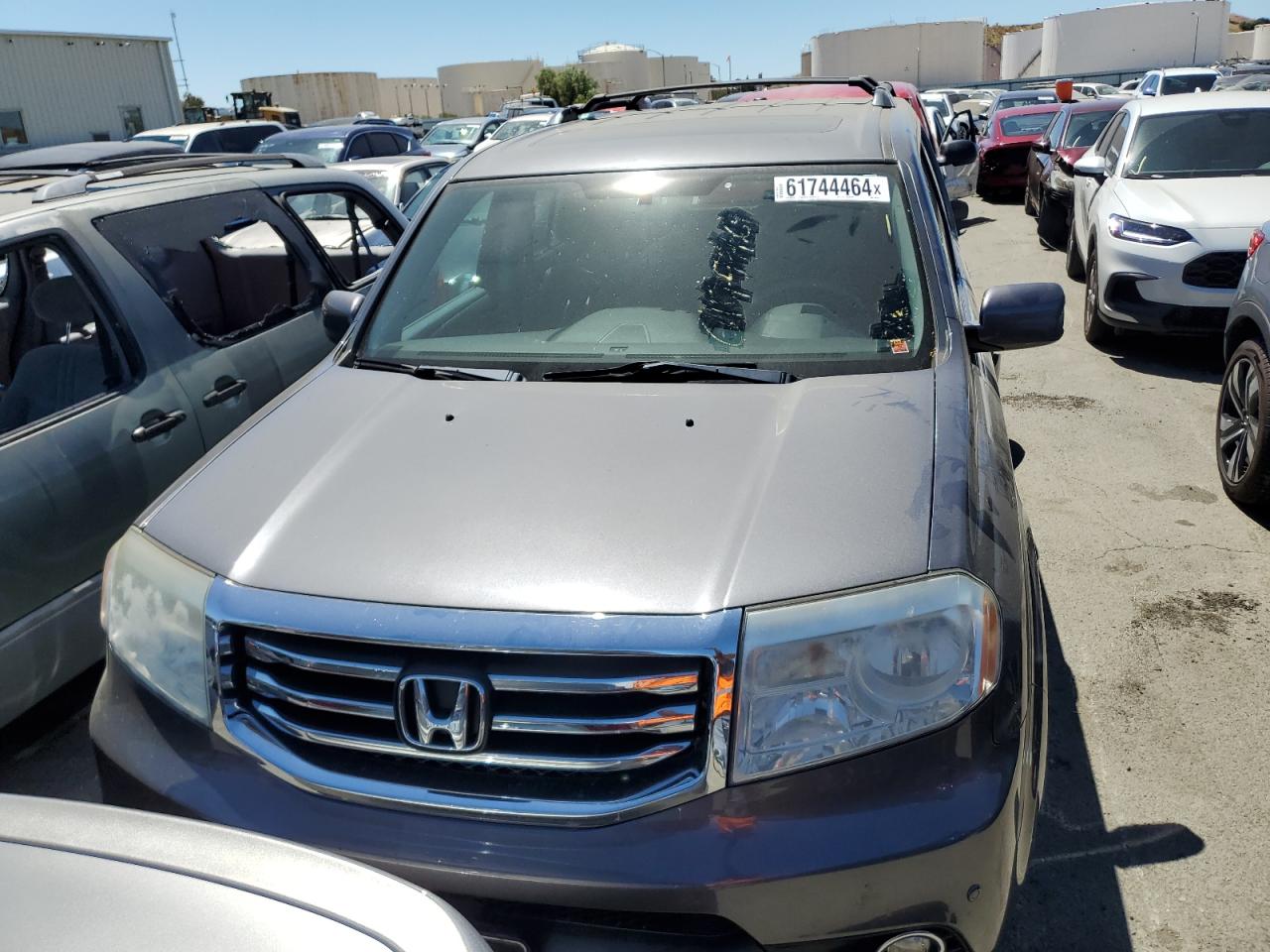 2014 Honda Pilot Touring VIN: 5FNYF4H91EB048238 Lot: 61744464